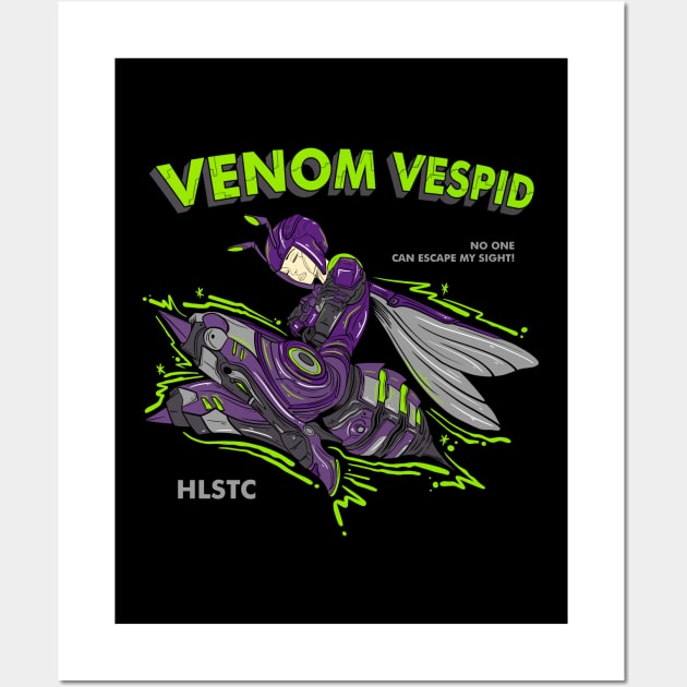 Mobile Legends Angela Venom Vespid Wall Art by Holistic